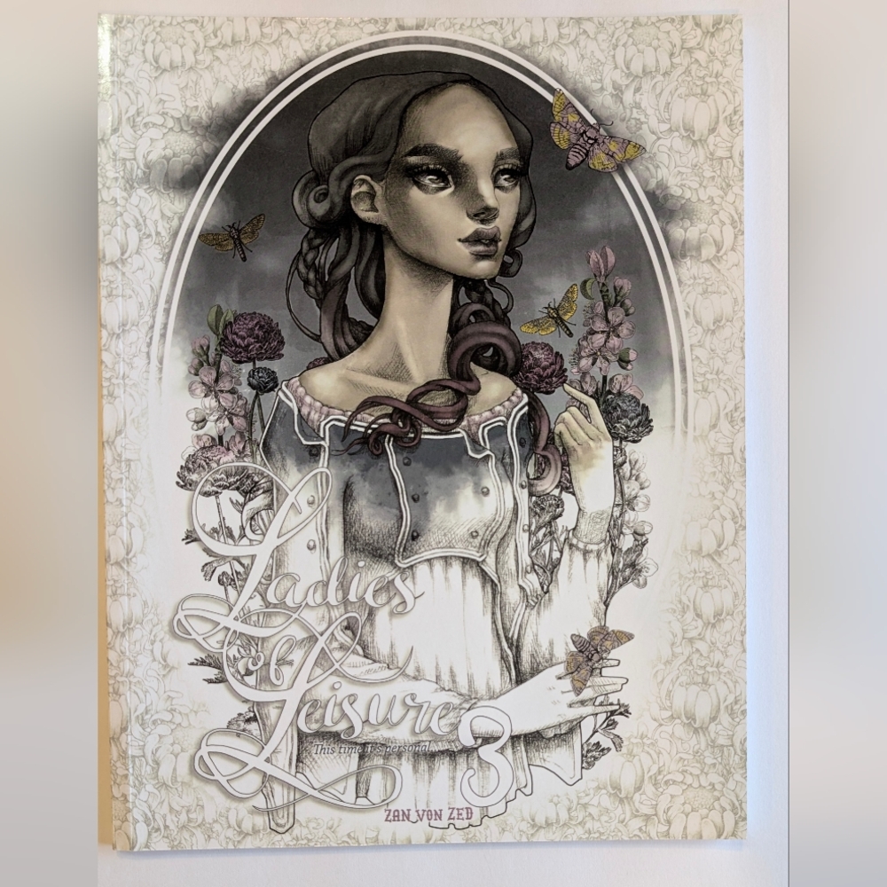 Ladies Of Leisure Vol 3 Advanced Adult Coloring Book.